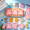 Serie de Juguetes de Halloween Moldes para Galletas Dibujos Animados Coches de Juguete Calabazas Arañas Festival Simulación Impresión 3D Moldes para Niños