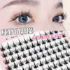 Yu Xiaoya 10 Filas de Pestañas Postizas Salvajes Pequeño Demonio Estilo Caricatura Femenina Tailandesa Gruesas Naturales Artificiales Racimo Individual Girasol