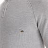 Nuevo Suéter Cardigan de Punto Abierto a la Mitad para Hombre Otoño e Invierno, Manga Larga, Cuello Alto, Color Sólido, Top Casual Versátil para Usar en Capas