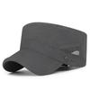 Verão Secagem Rápida Flat Top Hat Masculino Cool Respirável Esportes Curvo Chapéu Malha Ajustável Chapéu de Sol