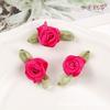 Mini rosa 1cm rosa en stock ropa juguete cortina flor decorativa Amazon más vendido pequeña Rosa