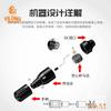 Yilong Tattoo Tattoo Máquina de tatuagem integrada Preto King Kong Short Pen Tattoo Pen Rotating Motor Machine Eyebrow Tattoo Machine Cross Border