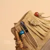 Botas de Moda con Borlas para Niñas Otoño e Invierno 2025 Nuevos Niños Medianos y Grandes Moda Birkenstock Botas Martin Botines Cortos de Princesa para Niñas Pequeñas