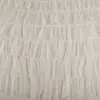 Pedir saia de tule de 18 camadas com acabamento em renda, saia base plissada de camada dupla, saia curta versátil, saia de comprimento médio feita de tecido de tule
