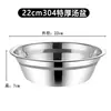 Bol Mezclador Espesado de Acero Inoxidable 304 Transfronterizo, Bol para Sopa, Bol para Ensalada, Bol para Batir Huevos Doméstico de Cocina, Bol Mezclador de Alimentos, Dropshipping
