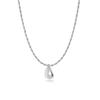 Collar de Gota de Agua Estilo Similar Zhou Yutong Qin Lan Xin Zhilei Diseño Nicho de Lujo Ligero para Mujer Moda de Alta Gama Collar Apilado