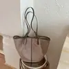 Bolso de Viaje para Mujer 2026 Nuevo Verano Alta Apariencia Simple Elegante Estilo Coreano Bolso de Hombro Individual Bolsa Tote de Gran Capacidad para Viaje