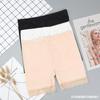 Shorts de Seguridad Básicos de Modal con Ribete de Encaje para Mujer, de Tres Puntos, Talla Única, Tiro Medio, Anti-Exposición, Ropa Interior de Verano