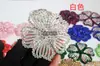 Tocado Hecho a Mano Grande de Flor Totalmente Bordado, Broche para Bolso, Flor Accesorio para Ropa, Accesorio de Tocado para Sombrero de Camelia