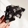 Presilha de Cabelo Triângulo de Pelúcia com Laço Estampa Leopardo Bolinhas para Mulheres, Presilha Grande de Tubarão para Outono e Inverno, Acessório de Cabelo