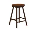 Taburete de Madera Maciza para Barra Isla de Casa Mesa de Comedor de Encimera Taburete Alto Recepción Mostrador Silla de Barra Restaurante Cafetería Taburete de Barra