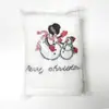 Set de Caja de Regalo de Toalla de Navidad Algodón Puro Toalla de Cocina Bordada Navideña Personalizada Exportación Regalo Festivo Toalla de Navidad