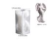 Anjo Madona com Asas Vela Perfumada Molde de Silicone Cola DIY Anjo Segurando Coração Segurando Flores Moedor de Gesso
