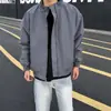 Chaqueta de trabajo corta nueva transfronteriza para hombre, otoño, funcional, tres pruebas, cuello alto, cortavientos, hombro normal, marca americana de tendencia