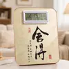 Despertador para estudiantes, decoración de escritorio inspiradora, regalo para el día del estudiante, adorno de reloj de escritorio, tablero de fotos, aprender es muy difícil para los niños