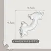 Canto de Moldura Decorativa de PU Fundo de Canto Moldura de Borda Decorativa Estilo Europeu Grade Vertical Teto Curvo Canto de Teto Flor Linha de Gesso de Imitação