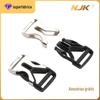Nove fivelas de metal redondas de metal direto fivela plana fivela de metal para mochila fivela de mala bolsa de mão fivela de alça de sapato atacado