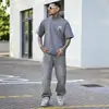 AliExpress 2026 Verano Pantalones Casuales de Hombre Más Vendidos Europeos y Americanos, Jeans Elegantes Grises de Pierna Recta con Bloques de Color, En Stock