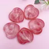 Piedra de masaje con forma de corazón de ágata de cristal natural transfronteriza de 30 mm, piedra con forma de corazón para aliviar la preocupación, piedra de masaje para el pulgar con forma de corazón al por mayor