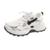 Zapatos Retro de Suela Gruesa Estilo Papá para Mujer 2026 Modernos de Malla Transpirables con Cordones Estilo Casual Deportivas para Mujer Zapatos para Correr