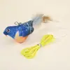 Juguete divertido para gatos Juguete de simulación de pájaro con sonido de pájaro para mascotas, colgante para aliviar el aburrimiento, artefacto de auto-entretenimiento, resistente a arañazos y mordeduras, suministros para mascotas