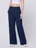 Calça Cruzada deusa Casual Calça de Yoga Feminina Cintura Alta Esportiva Perna Reta Fina Leve Emagrecedora Solta Secagem Rápida Feminina Primavera Verão Longa