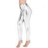 Leggings Multitamanho Imitação de Couro Nova Bronzeada Transfronteiriça Calças de Couro Slim Coloridas Doces para Boate Não Desbotam Facilmente Calças Cropped