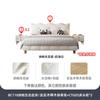 Tongyute 2026 Estilo Francés Color Crema Lujo Ligero Moderno Forma de Ola Doble Recámara Principal Cama de Boda Grande de Gama Alta Cama de Cuero