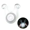 Luces Decorativas para Camping al Aire Libre Luces de Cuerda para Tienda de Campaña LED Luces de Advertencia Traseras para Mochila Bicicleta Luces de Silicona Luces Intermitentes