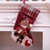 Bolsa de Regalo Calcetín de Navidad Decoración de Ventana Escena Navideña Colgante Pequeño Decoraciones Navideñas Bolsa de Dulces para Niños