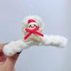 Pinza para Niña Infantil Linda Oso Fresa Tiburón Pinza para el Cabello Bola Parte Trasera de la Cabeza de Niña Tocado Accesorio para el Cabello
