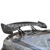Asa traseira grande GT universal para carro sedan Carro Asa universal Suporte de metal de pé alto Asa spoiler de asa