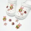 Comercio Electrónico Transfronterizo Zuecos Accesorios DIY Flor para Zapato Hebilla Cadena Desmontable Accesorios Decorativos de Gama Alta Venta al por Mayor