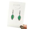 Brincos de Prata de Lei S925 Femininos Nicho Gota de Água Oval Simples Estilo Frio Gancho de Orelha Circular Moda Brincos Franceses
