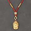 Trébol de Cuatro Hojas Tejido a Mano Cordón Ajustable para Colgantes para Amuleto Budista y Colgantes Thangka Cordón para Collar Cordón para Colgante