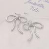 Simples Coringa Brilhante Prata Metal Arco Liga Acessórios DIY Brincos Headwear Acessórios para o Cabelo Pingente Material Atacado