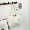 Bolso de Hombro Estilo Coreano con Estampado de Estrellas Nuevo, Bolso de Hombro Casual de Gran Capacidad para el Trabajo, Bolso de Hombro para Estudiantes Universitarios, Bolso Ita
