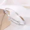 Pulsera de Acero Inoxidable, Diseño de Cielo Estrellado, Pulsera Plateada Antidesvanecimiento para Mujer, Versátil, Moda de Alta Gama, Llena de Diamantes, Pulsera de Acero de Titanio