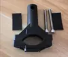 Suporte de farol de motocicleta multifuncional estendido modificado Suporte para veículo off-road Horizon Braçadeira de tubo de para-choque dianteiro Suporte com amortecimento