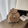 Mochila de Viagem de Lona para Mulheres 2025 Nova Moda Popular Versátil Grande Capacidade Bolsa Escolar Estudante Universitário Mochila de Mão