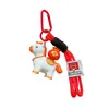 2026 Nuevo Modelo Llavero Giratorio de Pony Dibujo Animado Lindo Caballo del Zodiaco Regalo de Año Nuevo Mascota del Año del Caballo
