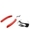 Pinzas para abrir luces herramienta especial para faros de pegamento frío para quitar luces hebilla de plástico destornillador remache de plástico desmontaje hebilla de coche cambio de lámpara abrazadera