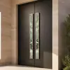 Nuevo Tirador de Puerta de Piedra Estilo Chino Lujo Hotel Centro Comercial Puerta de Cristal Manija de Doble Apertura Tirador de Puerta Principal Fabricante de Origen