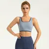 Sujetador Deportivo TATABLANOM de Cuello Cuadrado para Mujer con Acolchado Incorporado, a Prueba de Impactos, para Correr, Yoga, Fitness, Sujetador Tipo Chaleco, Espalda Bonita
