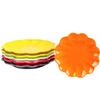 Plato de melamina A5 de color comercial imitación porcelana plato para olla caliente plato pequeño para salteado plato de plástico plato redondo disco de comida rápida plato de hueso