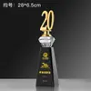 Personalização de Troféus e Medalhas de Cristal para Badminton, Basquete, Futebol, Competições Esportivas, Reuniões Anuais, Gravação Criativa Comemorativa