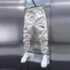 Pantalones Cargo para Hombre Otoño Nuevo Estilo Coreano Sueltos Talla Grande Casuales Marca de Moda Tendencia para Hombre Etiqueta de Moda Leggings Atractivos