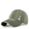 Gorra de Béisbol de Mezclilla Lavada Estilo Coreano para Mujer, Gorra Suave Desgastada, Visera Protectora Solar para Hombre, Diseño Personalizado para Parejas