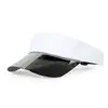 Sombreros Transfronterizos para Hombres y Mujeres, Gorra Visera con Protección Solar, Ala de Plástico, Bloques de Color, Sombrero de Sol Sencillo, Casual y Versátil