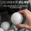 Pelota Súper Grande para Lavar Pelota Limpiadora Pelota Mágica con Pestañas Abultadas Pelota Rodillo Pelota Anti-enredo para Lavar Pelota Secadora Secado Acelerado